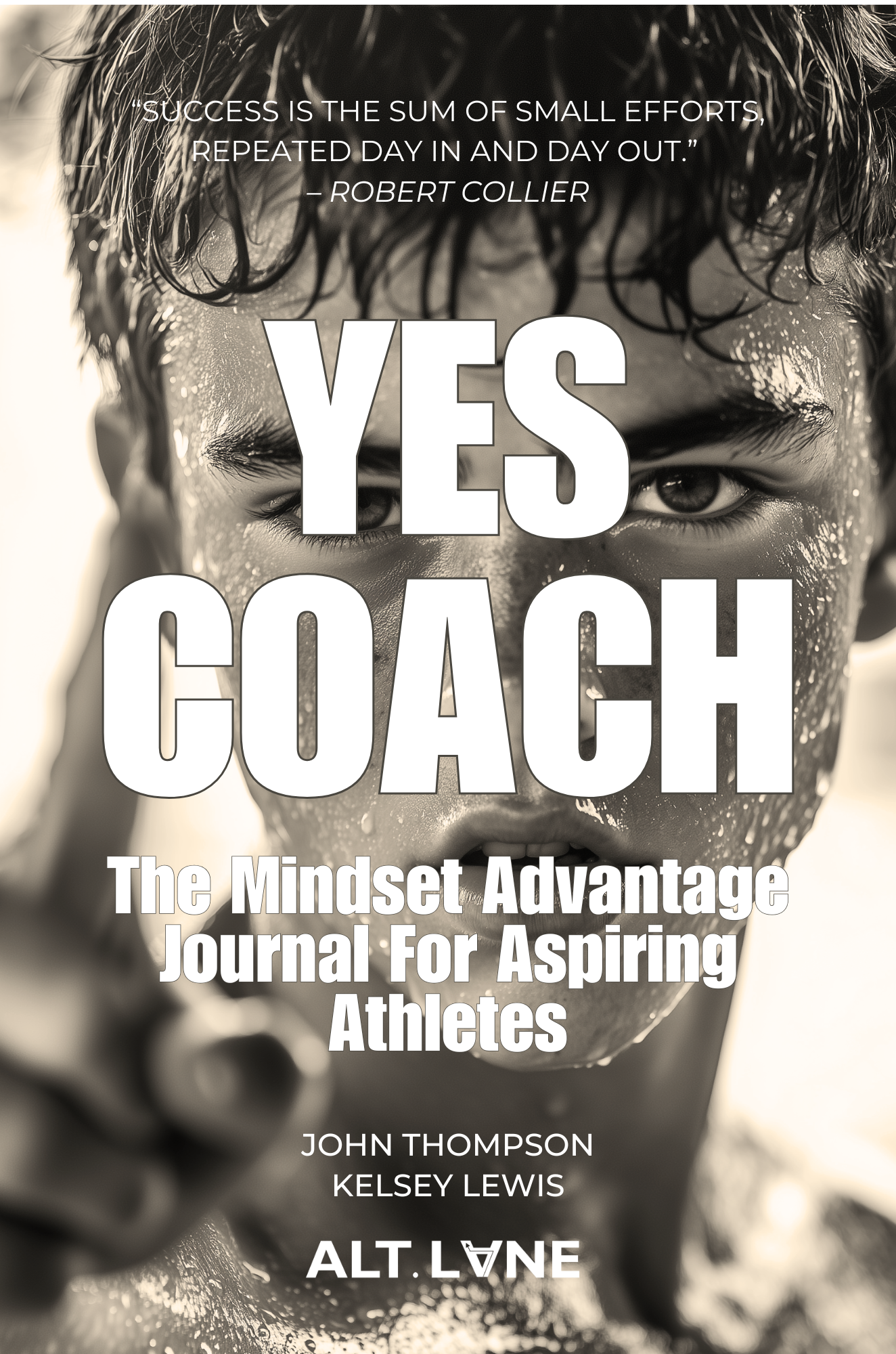 Yes Coach athlete mindset journal cover